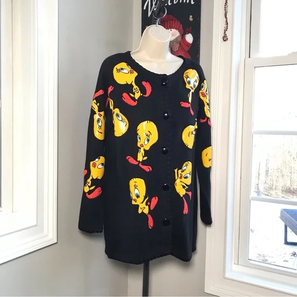 Vintage Michael Simon Warner Brothers Tweety Bird Rare - Women’s Medium Large
